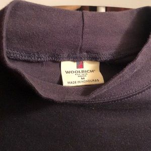 WOOLRICH MENS M MOCK TURTLENECK  LIKE NEW